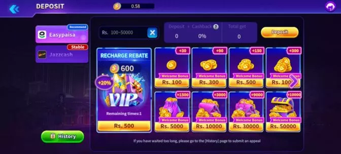 boom bet deposit