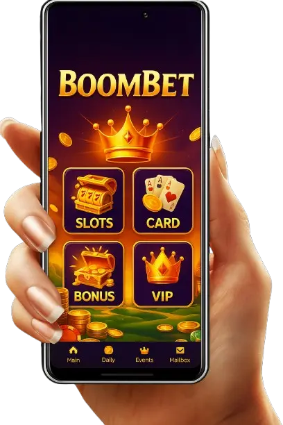Boombet platform dashboard highlighting bonus section